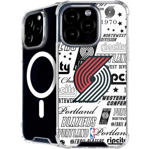NBA Portland Trail Blazers Historic Blast iPhone 16 Pro MagSafe Case